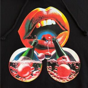 Men’s Graphic Hoodie, Muni Long, 1-800-Showers, Size Medium, NEW